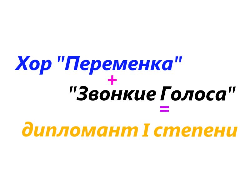 «Звонкие голоса»